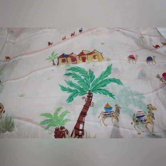 Kate Spade Dive Right in Desert Print Coverup Large - Picture 9 of 16